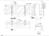 【湖南】钢桁架结构人行天桥设计施工图纸图片1