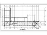 3层框剪结构少年宫建筑、结构施工图图片1