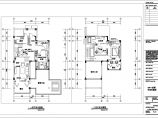 【四川】某古典风格双层别墅室内施工图（含效果）图片1