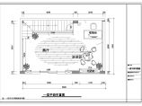 【深圳】新型文化创意企业中式风格办公室装修施工图（含效果图）图片1