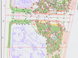 【湖南】综合休闲市民中心广场设计施工图（含效果图）图片1