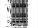 【山东】济南知名地产超高层星级酒店幕墙建筑施工图(117米，含计算书)图片1