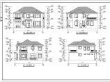 二层框架结构别墅结构施工图（部分建筑图）图片1