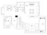 地中海田园风格两层别墅装修室内装修设计施工CAD图纸图片1