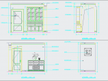 【浙江】现代风格两居室室内设计装修施工图（含效果图）图片1
