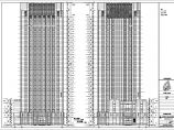 【常州市】地上25层地下一层办公楼建筑设计施工图图片1
