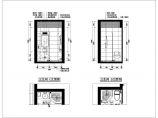 【昆山】现代中式两室一厅住宅装修设计施工图（附效果图）图片1