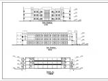 某中学三层三十二班教学楼建筑方案图（回字形）图片1