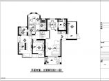 【南通】150平现代中式风格跃层公寓装修施工图（附效果）图片1