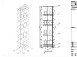 某地钢结构观光电梯结构设计施工图纸图片1