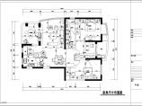 【苏州】花园洋房现代简约三室二厅装修施工CAD图（含高清实景图）图片1