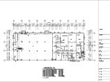 【胶州】技术产业开发区高档现代厂房装修施工cad图（含效果英文版）图片1