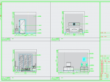 【北京】高档简约现代风格两层别墅室内设计装修施工图（附方案效果）图片1