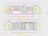 【四川】建筑工程公司时尚现代办公室精装修室内设计施工cad图（附效果）图片1