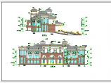 某3层框剪结构活动中心建筑、结构、水电全套施工图图片1