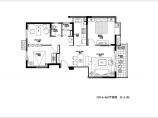 现代欧式混搭风格住宅室内设计施工图（附效果图）图片1